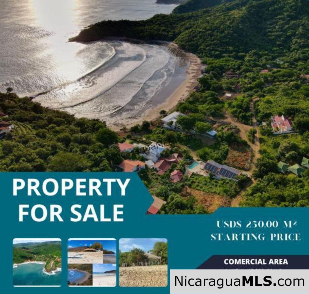 Beachfront Land for Sale located in Playa Remanso San Juan del Sur