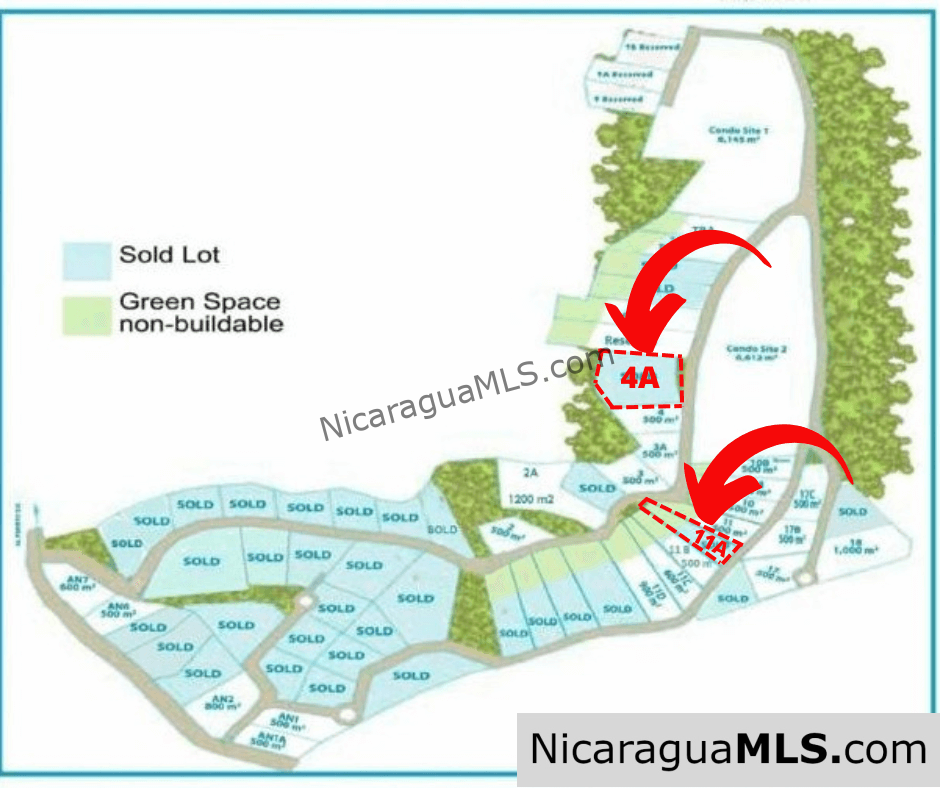 Two resale lots in Pacific Breezes