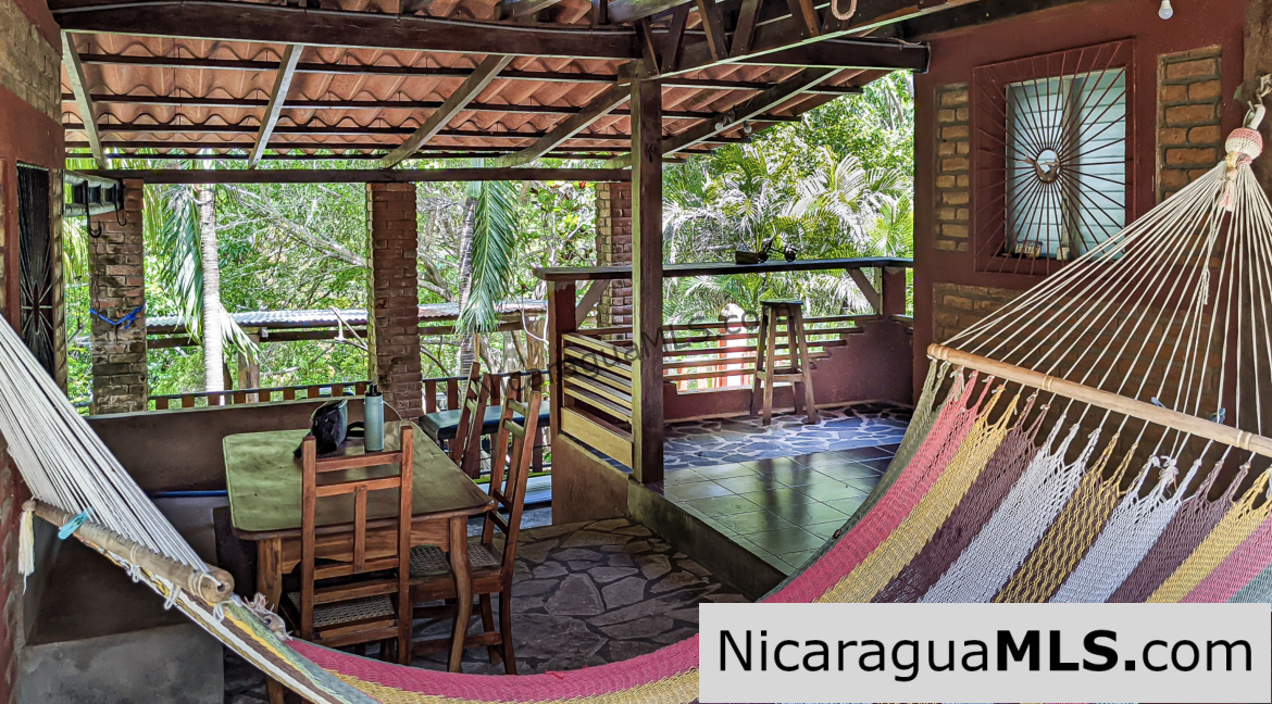 Rustic Jungle Home on 1.7 Acres Playa Majagual San Juan del Sur.