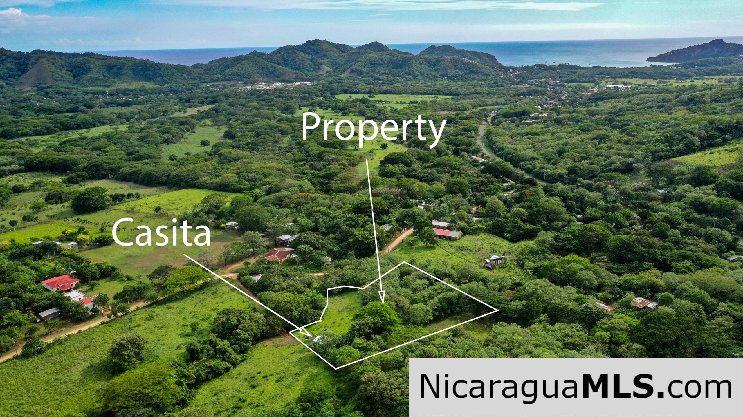 Casita Plus Land in El Oro San Juan Del Sur Nicaragua