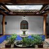 Casa Blu, a hacienda-style home near the beach.