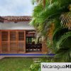 Casa Blu, a hacienda-style home near the beach.