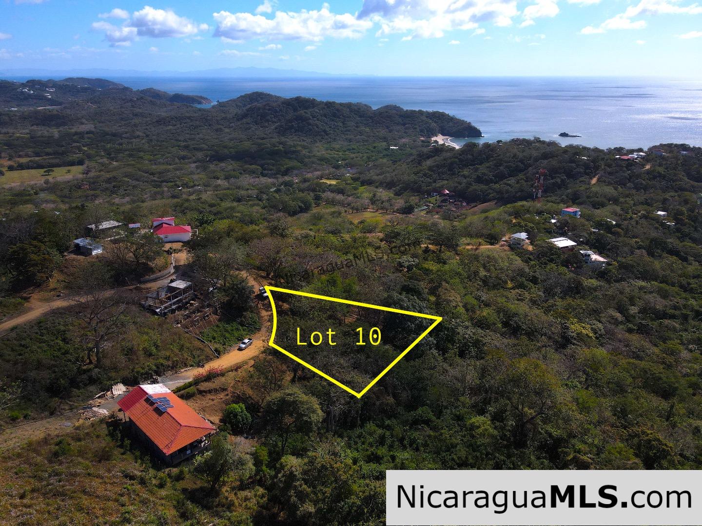 Vista Cinco Bahias lot 10 at Playa Maderas, north of San Juan del Sur