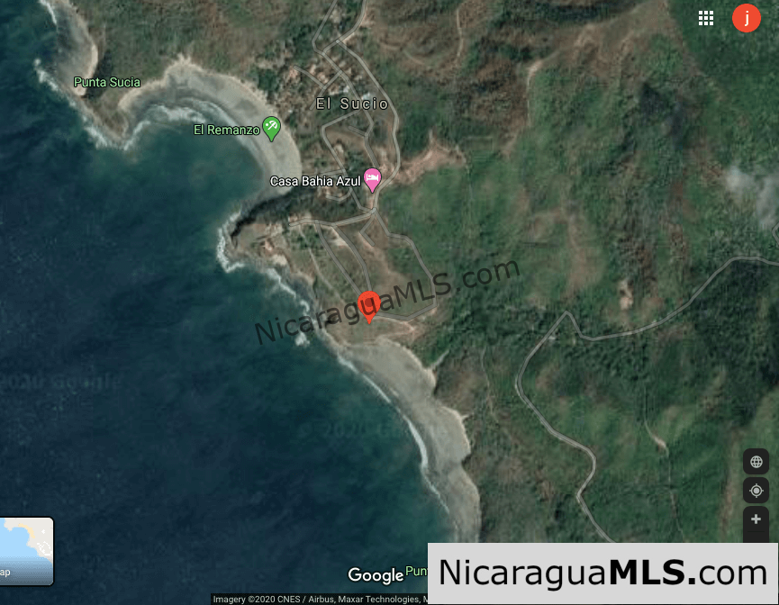 Beachfront lot in Remanso beach, San Juan del Sur-Nicaragua