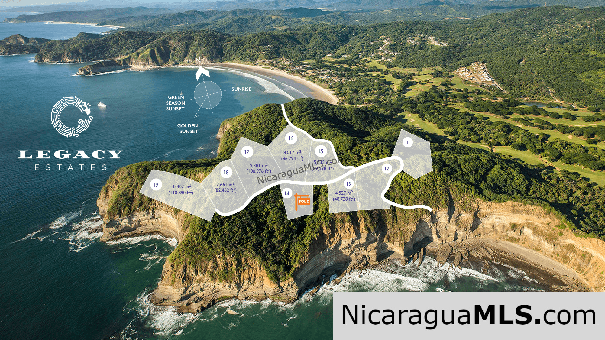 Legacy lots in Guacalito de la Isla, Tola-Nicaragua