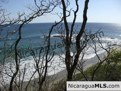 Oceanfront Lot in Front of Surf at Maderas
