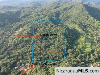 40 Acres of land with Ocean View and with direct access to the Costanera road. San Juan del Sur-Nicaragua