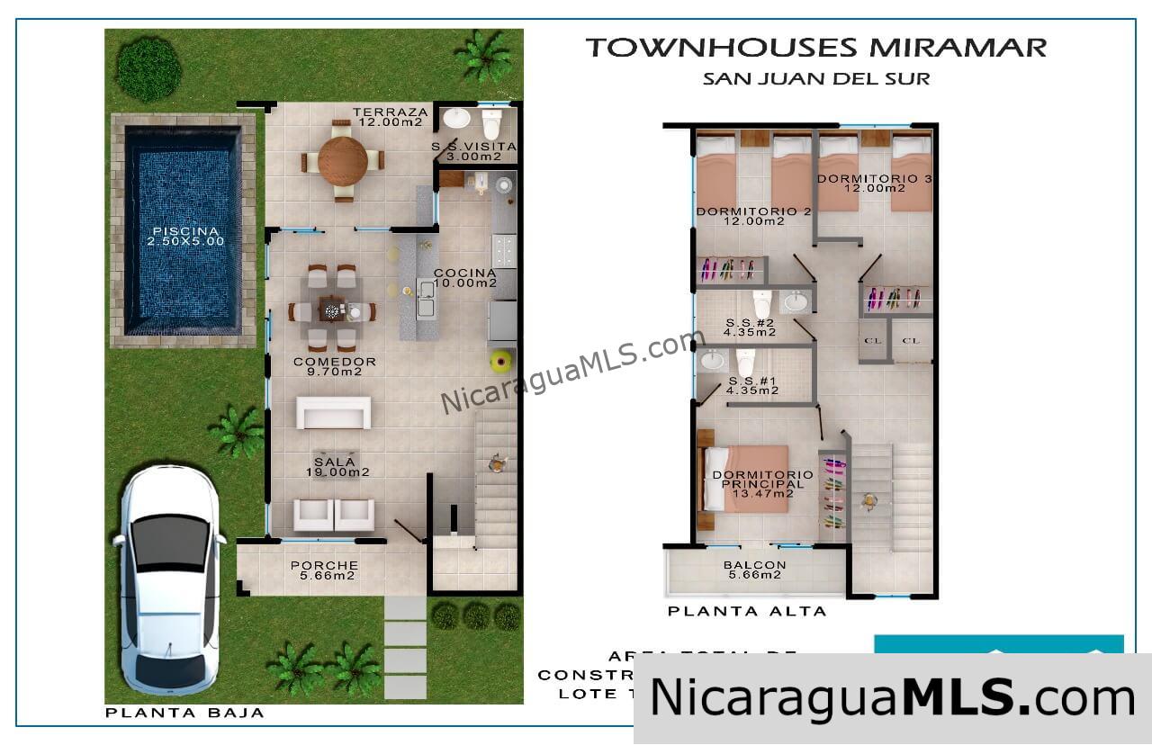 Townhouse in Colinas de Miramar