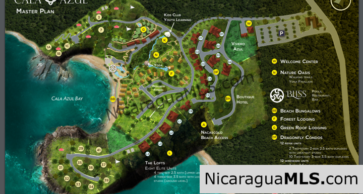Cala Azul Ocean Front Lots For Sale in a Luxury Development