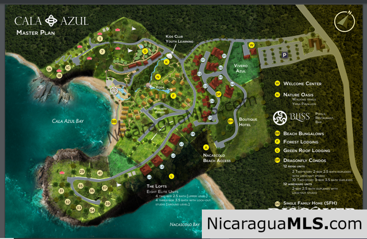Cala Azul Ocean Front Lots For Sale in a Luxury Development