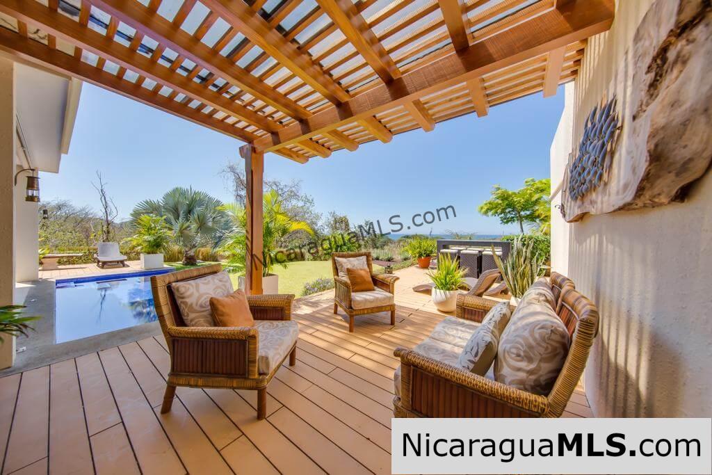 Villa 8 Verdemar, a luxurious two-story, 4-bedroom villa with an annex bungalow at the Guacalito Island Resort. Tola, Nicaragua.