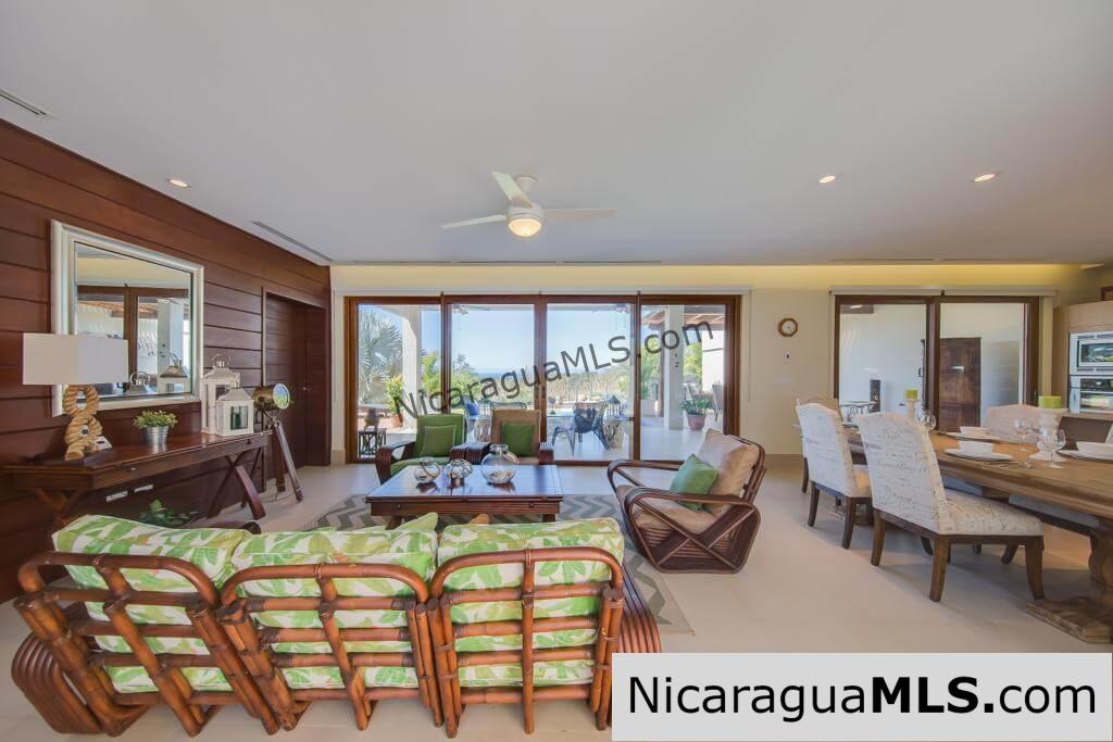 Villa 8 Verdemar, a luxurious two-story, 4-bedroom villa with an annex bungalow at the Guacalito Island Resort. Tola, Nicaragua.