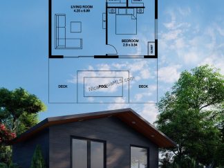 One bedroom Forest House, San Juan del Sur.