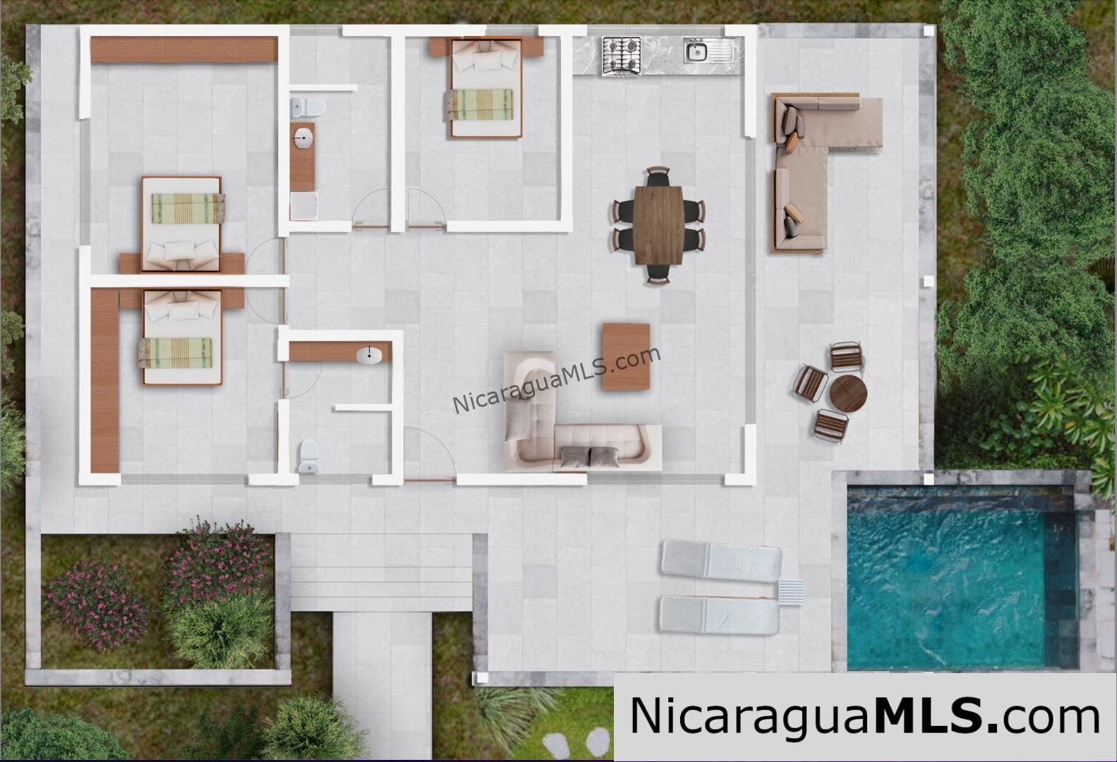 Las Mesas Bungalows with Tree Casa Resort Access at El Encanto del Sur