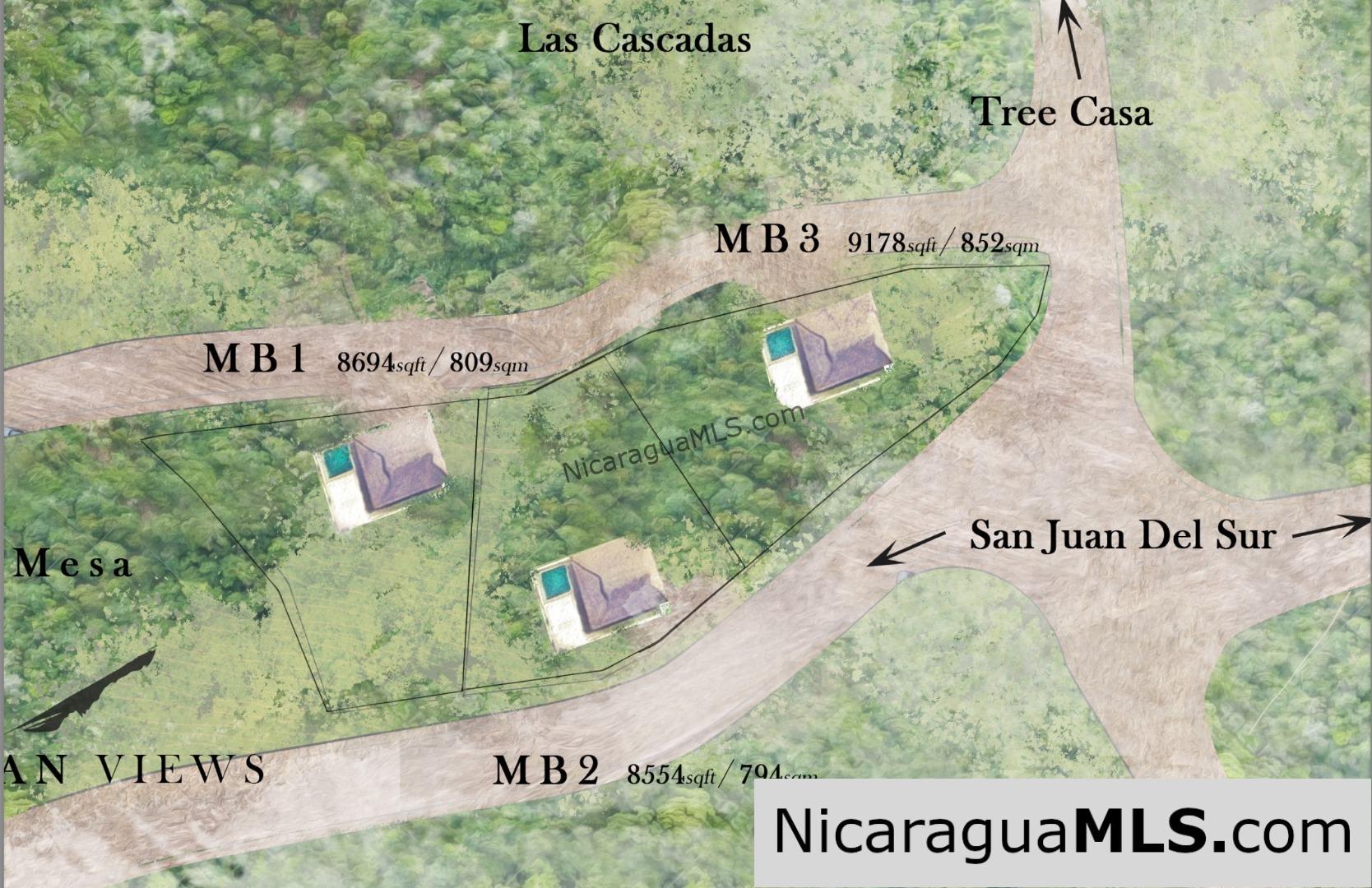 Las Mesas Bungalows with Tree Casa Resort Access at El Encanto del Sur
