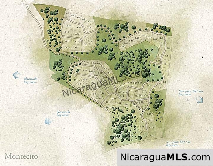 Montecito Lots Available in El Encanto del Sur Development, San Juan del Sur-Nicaragua
