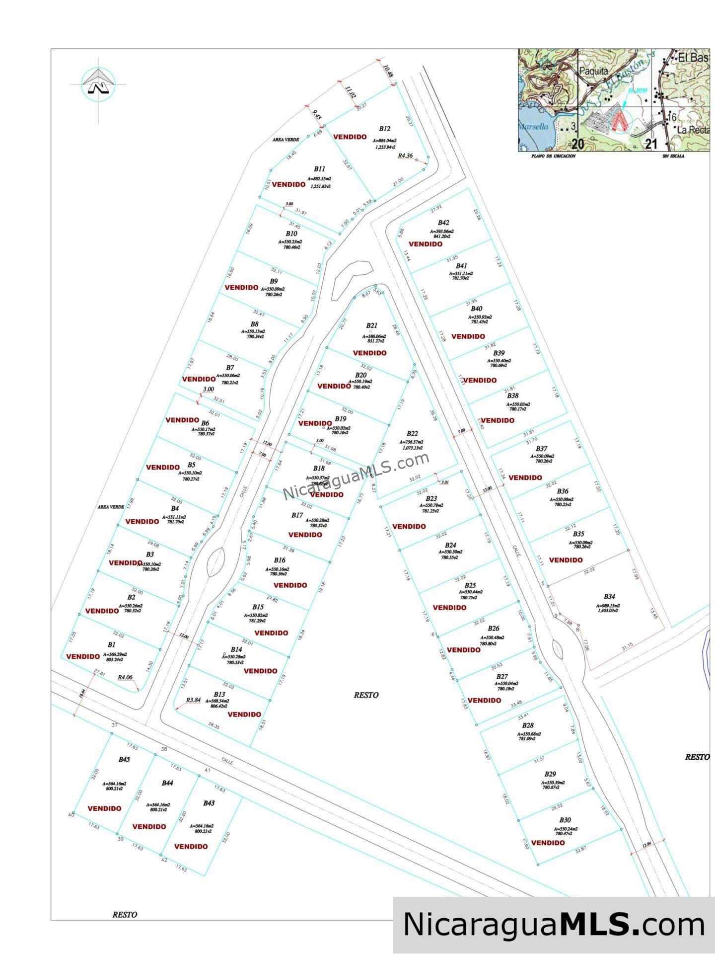 Lots in Bosques del Mar, Playa Marsella.