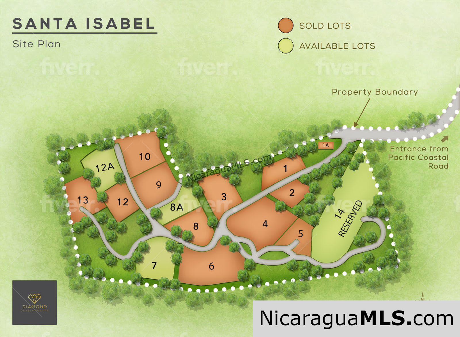 Beautiful, two bedroom in forested location